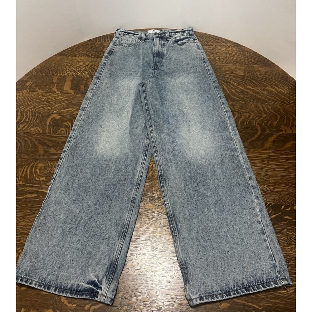 Scuffers Jumbo Baggy Jeans  EU 34 27 Waist Blue Oversized Streetwear